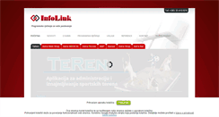 Desktop Screenshot of infolink.hr