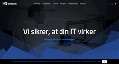 Desktop Screenshot of infolink.dk