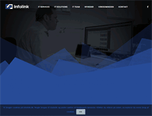 Tablet Screenshot of infolink.dk