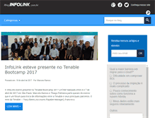 Tablet Screenshot of blog.infolink.com.br