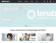 Tablet Screenshot of infolink.com.br